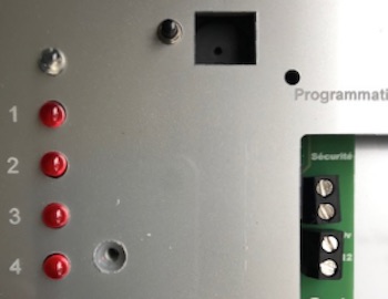 Programmation des alarmes